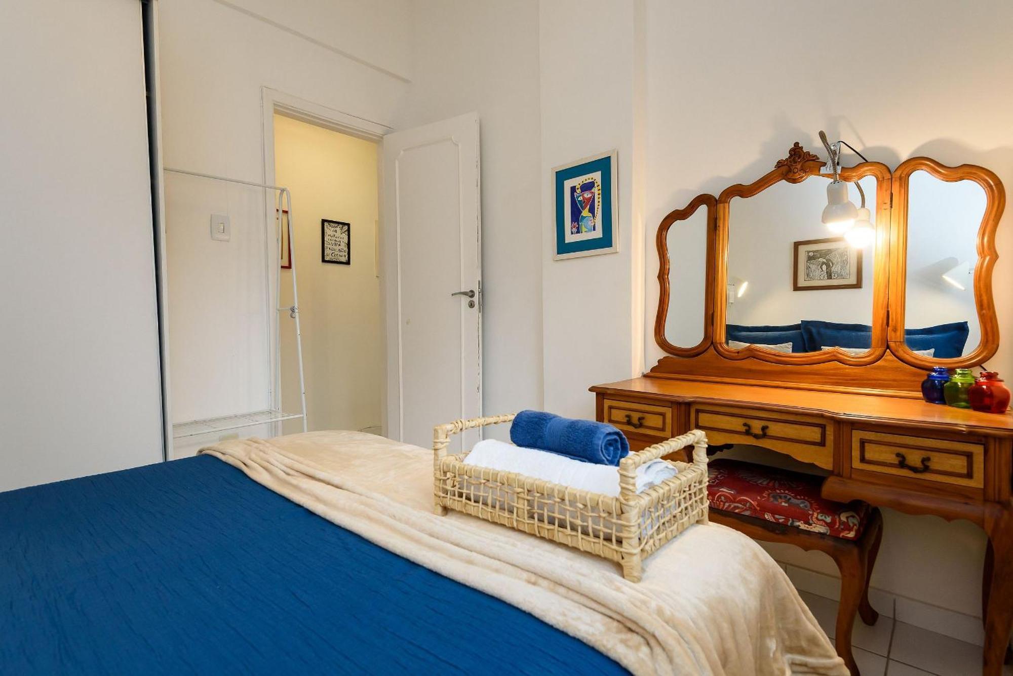 Appartement Omar Do Rio - Bt82/108: Apto Moderno C/2qtos, Garagem, Internet 250mbps, Smart Tv, 05 Minutos Andando Da De Ipanema E Do Metrô *