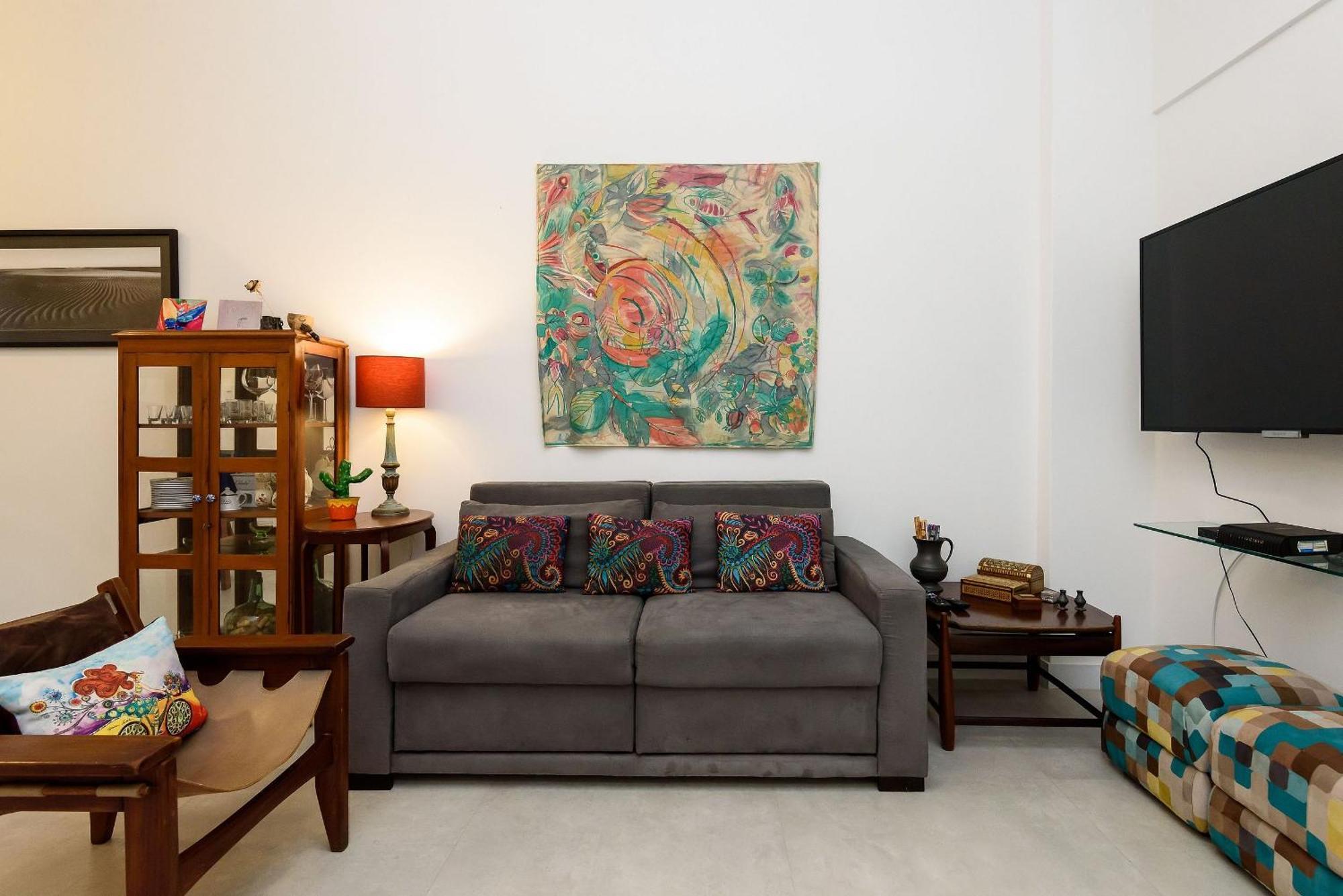 Appartement Omar Do Rio - Bt82/108: Apto Moderno C/2qtos, Garagem, Internet 250mbps, Smart Tv, 05 Minutos Andando Da De Ipanema E Do Metrô
